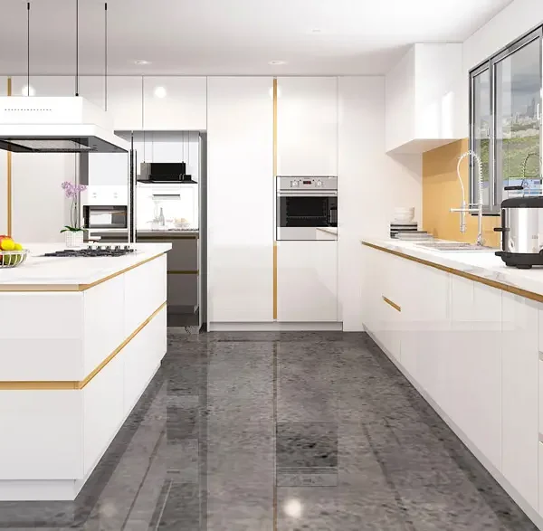 Profil maner orizontal gola tip J  finisaj auriu 4ml