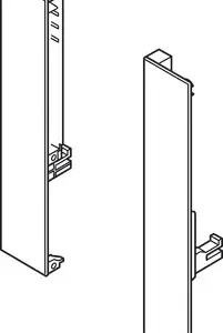 Cuplaj front interior h135 pentru sertar HAFELE Matrix Box
