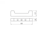 Led clip pentru polita de sticla 6400k IP20 12v - imagine 2