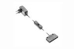 Transformator pentru led clip sticla cu intrerupator si distribuitor pentru 6 leduri