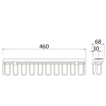 csillapitos gardrobba szerelheto nyakkendo es nadragszijtarto - Image 2