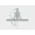 forditott rugos ikerrautodo pant tiponos ajtokhoz - Image 2