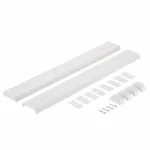 Suport pantaloni extractibil pentru corp 900mm alb - imagine 4