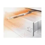 Glisiere sub sertar Hafele cu amortizare extragere totala 500mm - imagine 4