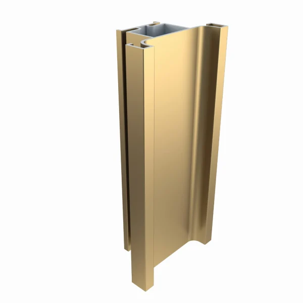 Profil gola vertical auriu tip C 3m