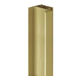 Profil gola vertical auriu tip J