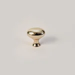 Buton oval CUCUTA finisaj auriu