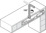Conector Hafele Ixconect pentru aplicatii ascunse - imagine 3