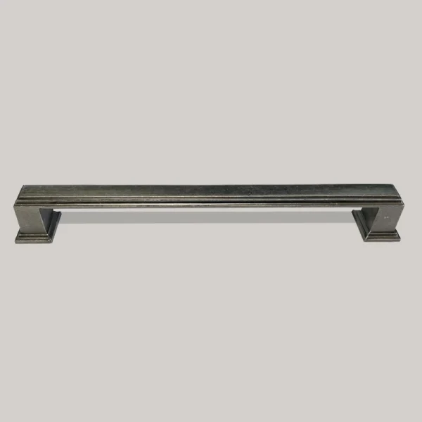 Maner metalic ROMA gri antic 128 mm