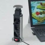 Kihuzhato 3x220v munkapultba sullyesztheto konektor