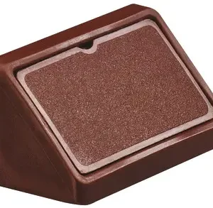 Demontabil de colț universal cu capac finisaj maro