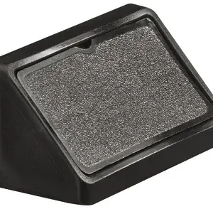 Demontabil de colț universal cu capac finisaj negru