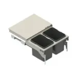 szelektiv szemetes 600 korpuszba 2 kosarral