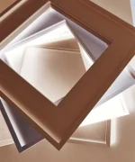Rama aluminiu dimensionata auriu conform comanda