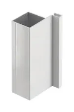 Profil maner tip gola verticala folosita la aplicatii fara maner pentru o usa finisaj aluminiu 3m
