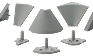 Accesorii profil antistrop triunghiular 30x30 mm