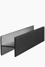 Labazati elolap toldo H100 matt fekete