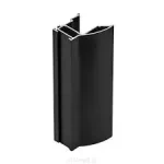 Profil maner usa glisanta Novo negru 2.7m - imagine 2