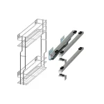 Cos jolly push open Rejs pentru corp de 150mm - imagine 3