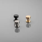 Buton pentru mobila Ring negru - imagine 2