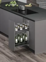 Cos jolly Hafele de 300mm premium finisaj alb/cromat. - imagine 2