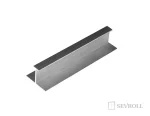 Profil H inegal aluminiu 3m