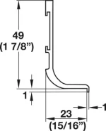 Coltar fixare profil gola C si J - imagine 4