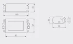 Intrerupator telecomanda prin radiofrecventa - imagine 2