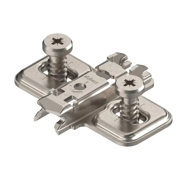 Blum placuta clip in cruce H0 cu euro-suruburi