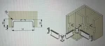 Profil Gola C 2900mm negru mat - imagine 2