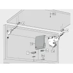 Mecanism de ridicare Blum HK-S blumotion - imagine 2