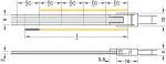 Bandă COB Häfele Loox5 24V 9.6W/m 3000K - imagine 3