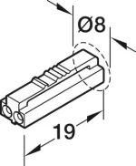 Cablu prelungitor bandă LED Häfele Loox5 12 V - imagine 2