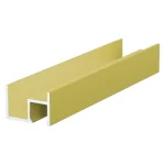 Profil auriu reducție pentru fixarea materialelor 4 mm
