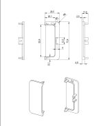 Capat gola C plastic aluminiu - imagine 2