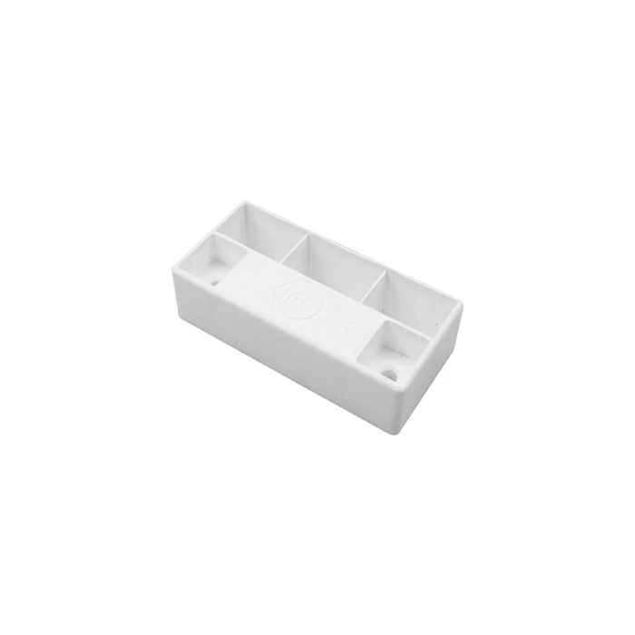 pca10123-10 Picioare albe plastic 27x90x45 mm - imagine 1
