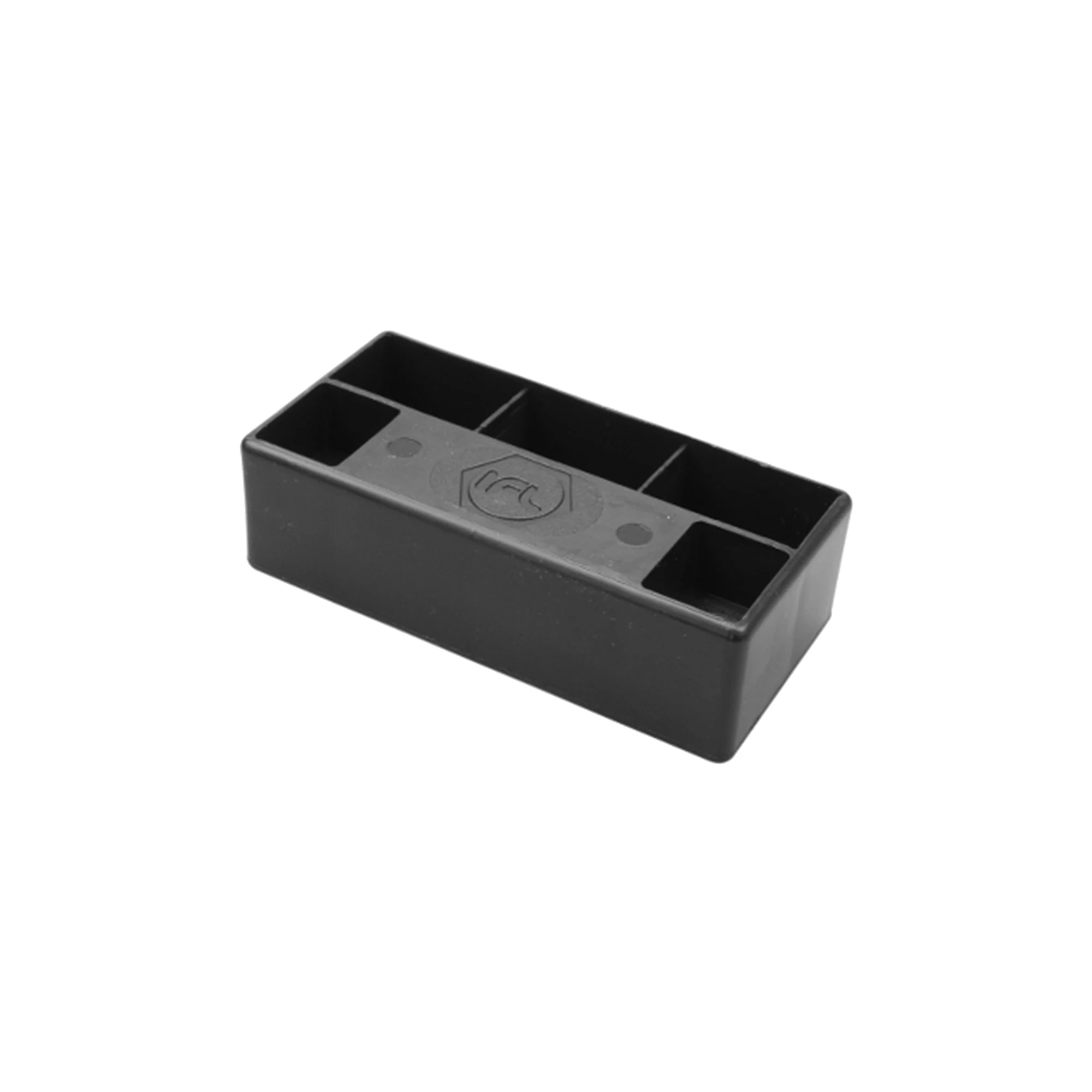pca10123-20 Picioare negre plastic 27x90x45 mm - imagine 1