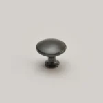 Buton maner rotund BASE pentru mobila finisaj negru