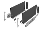 Hafele sertar slim antracit 350/199
