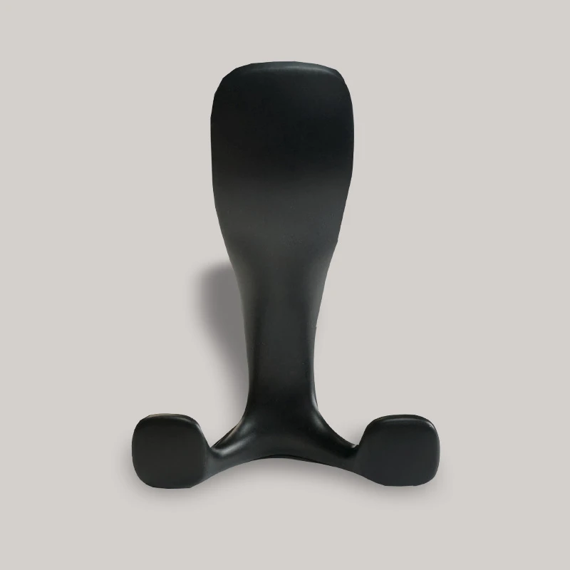 8143L-negru2 Cuier Toled negru trei brate - imagine 1