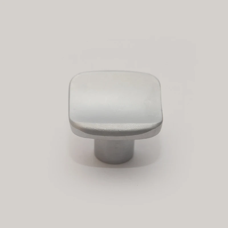 Z6044-aluminiu Buton patrat furnica pentru mobila finisaj aluminiu - imagine 1