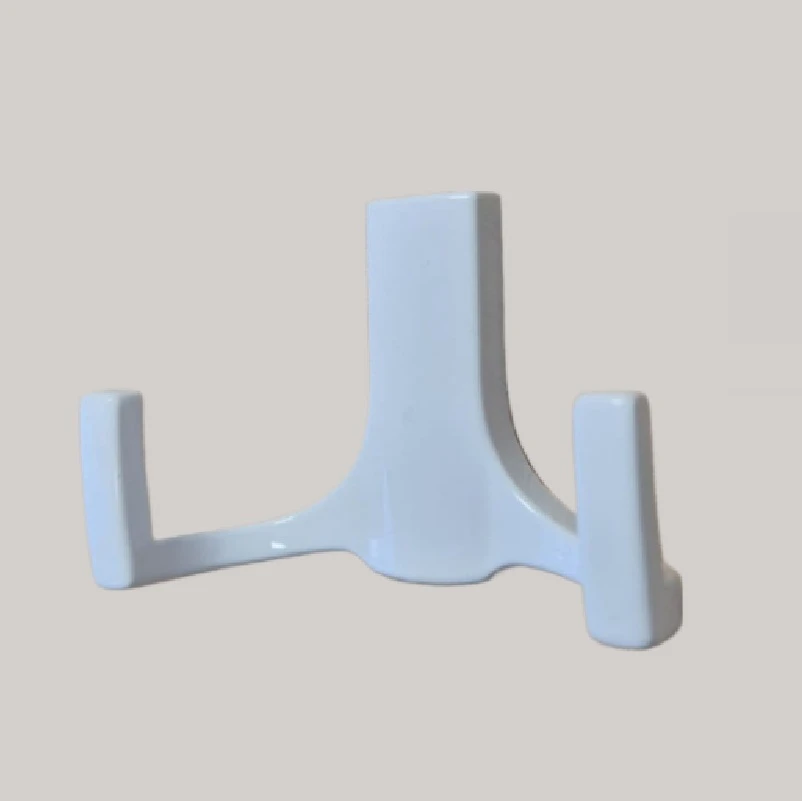 5637-10 Cuier IPI alb cu doua brate - imagine 1