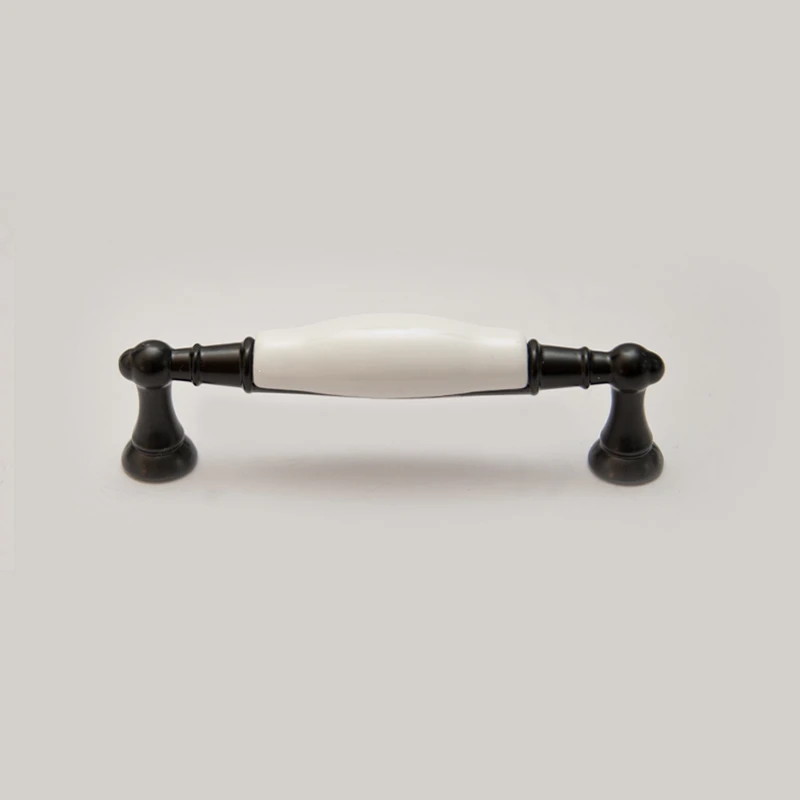 CS8939-negru Maner clasic negru cu ceramica alba - imagine 1