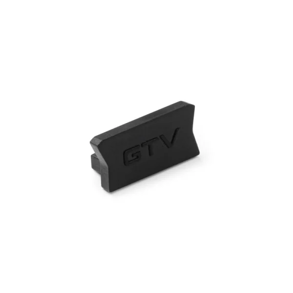 Capac profil led aplicat negru