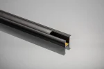 Difuzor negru pentru profil led aplicat 3m - imagine 2