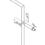 Blum amortizor de usa frezat in cant - imagine 2
